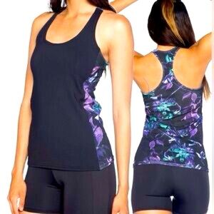 BlackMilk Midnight Hummingbirds tank top